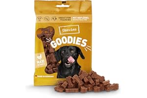 Chewies Dog Treats Training Maxi Poultry Ankle - 200 g - Dog Snacks Sugar-Free & with High Meat Content - Ideal as a Training Treat for Your Dog