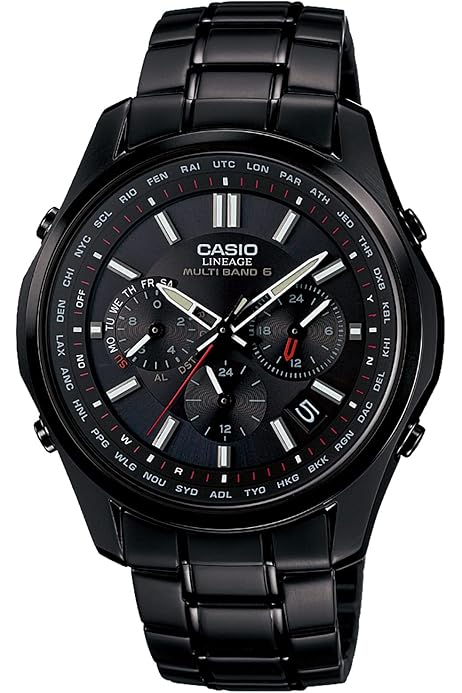 Amazon | [カシオ] 腕時計 リニエージ 【国内正規品】電波ソーラー LCW  