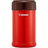 象印マホービン(ZOJIRUSHI) ステンレスクック&フードジャー おまかせ保温 保冷調理 保温ランチジャー 750ml トマトレッド SW-JA75-RV
