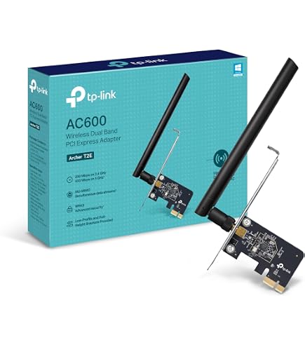 Tarjeta WiFi 6 PCIe AX3000 Denash – Doble Banda 2.4/5 GHz, MU-MIMO, Bluetooth 5.2, 2 Antenas 6dBi – Para PC Gaming Y Streaming