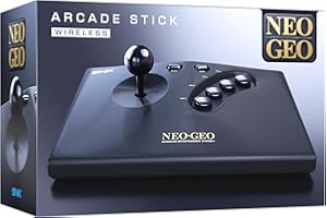 NEOGEO AES+ ワイヤレスアーケードスティック(ブラック)