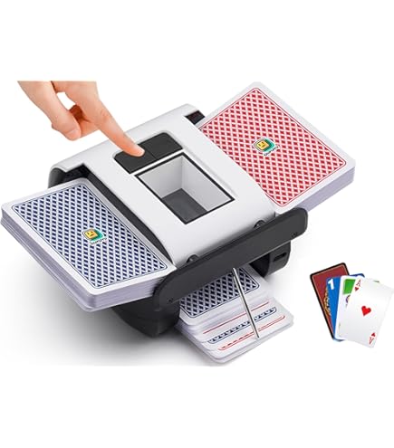 Amazon.co.jp: カジノ 6デッキ 自動カードシャッフル機 : おもちゃ