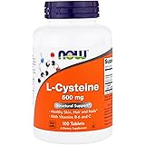 ナウフーズ L-システイン（NOW L-Cystein）500mg 100錠 [並行輸入品]