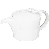 白山陶器 ポット 白 (約)19.5×φ10.5×10cm 460ml ミストホワイト MIST WHITE 波佐見焼 日本製