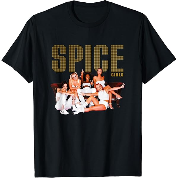 Amazon | 公式スパイスガールズロゴ。 Tシャツ | Tシャツ・カットソー 通販