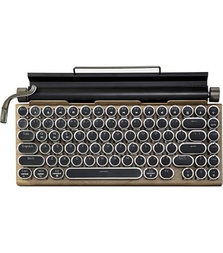 Amazon.co.jp: Qwerkywriter レトロタイプライター Bluetooth 