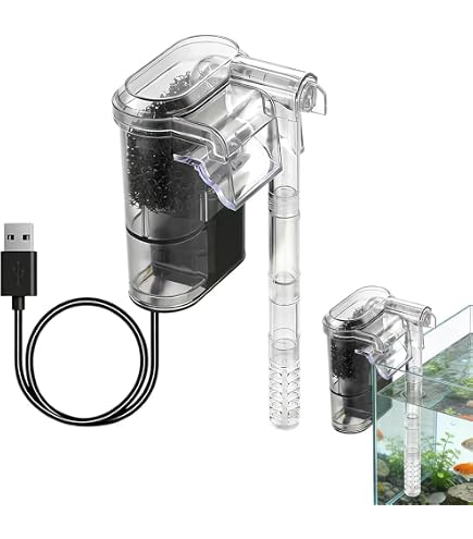 Amazon | 水槽フィルター 水槽用フィルターポンプ 静かな水槽 