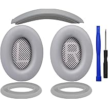 Amazon | SOULWIT イヤーパッド + ヘッドバンド + イヤーパッドカバー 