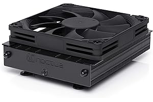 Noctua NH-L9a-AM4 chromax.black, Low-Profile CPU Cooler for AMD AM4 (Black)