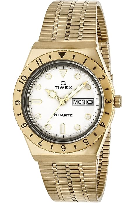 Amazon.co.jp: Timex(タイメックス)Cavatina拡張バンド腕時計 Black 