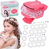 TGAHTMI Hair Bedazzler Kit, ation Deluxe Set Nail Rigs Gem Stapler Toy Glam Styling Tool Girls Sparkle Kit 300 gems Children'