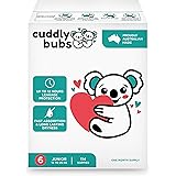 Cuddly Bubs, Size 6 Junior nappies (up to 15-25kg), 114 nappies, One Month Supply