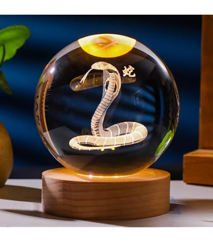 Amazon.co.jp: 十二支 置物 干支 ペガサス クリスタルボール 3D 水晶玉 
