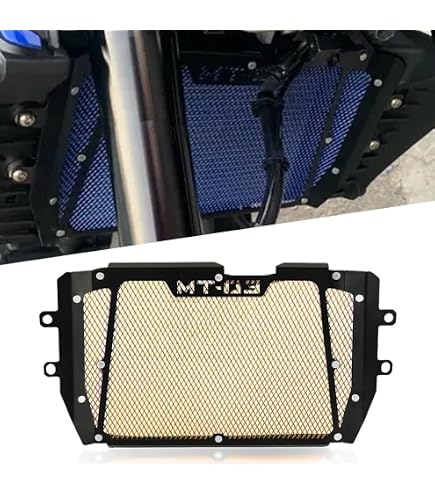 Amazon | MT25オートバイ ラジエーターコアガード MT03ラジエーターガード カバー プロテクター ステンレス鋼 YAMAHA MT-03  MT-25 06-13 (シルバー) | ラジエターコアガード | 車＆バイク バイクのラジエターシールド 2024 ラジエーターガード保護グリルカバー 為に ヤマハ MT03 MT 03 2015-2023 2