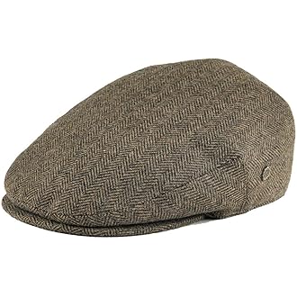 mens tweed flat cap
