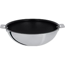 Amazon｜CRISTEL クリステル ノンスティック 中華鍋 28cm ガス IH対応 