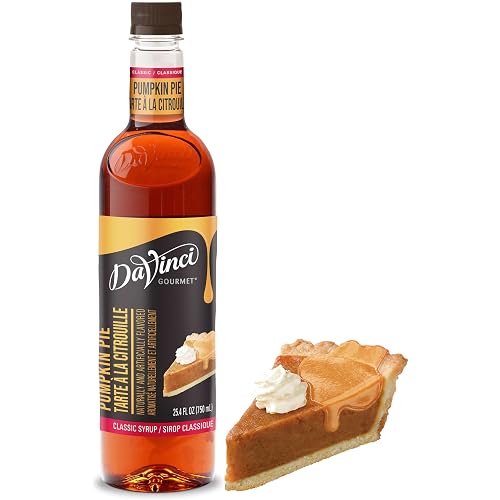 DaVinci Gourmet Classic Pumpkin Pie Syrup, 25.4 Fluid Ounces (Pack of 1)