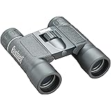 Bushnell Powerview 10x25 Compact Folding Roof Prism Binocular (Black)