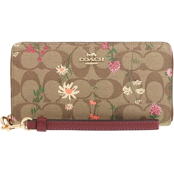 Amazon | [コーチ] 財布 レディース 長財布 C8680 IMTVT チェック柄  