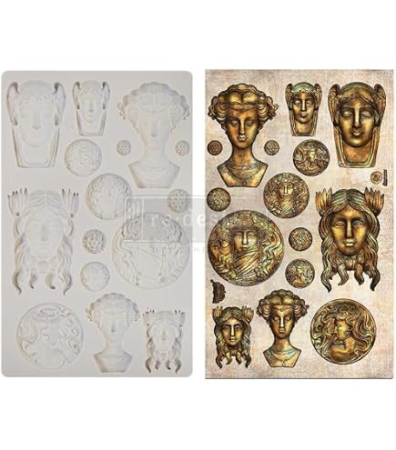 Stampo In Silicone Per Decorazioni Finnabair – Insetti Notturni, 5x8 Cm, Per Resina E Argilla