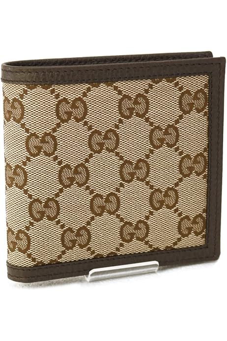 Amazon.co.jp: グッチ財布 さいふ GUCCI GG柄 キャンバス 二つ折り 