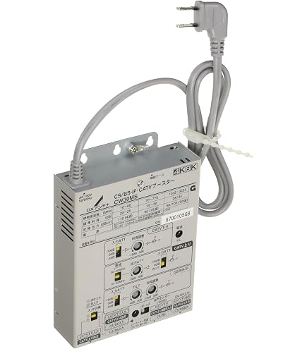 Amazon | DXアンテナ CS/BS-IF・UHF・FM共同受信用増幅器 39dB型 小 