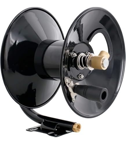 ヤマダ バキュームホースリール HVR38-10 ■▼853-6186 V810881/HVR38-10 1台 ●YU501