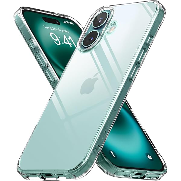 Amazon.co.jp: iPhone 16 ケース クリア 耐衝撃 黄ばみ防止 アイフォン 