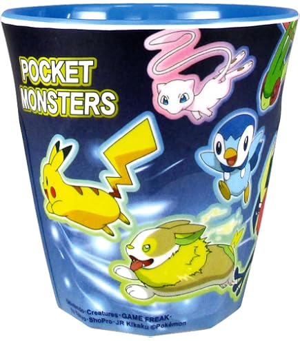 Amazon.co.jp: ポケットモンスターメラミンカップ キラキラ／集合 