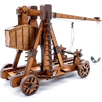 YAQUW The Ini Ballista Roana Europa Edieval Siege Chariot De Catapulta De Adera Kits De...