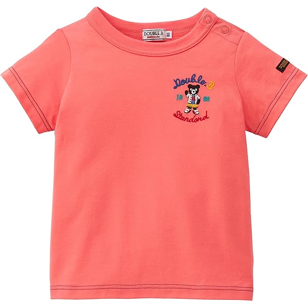 Amazon.co.jp: [ミキハウス] ミキハウスダブルビー Tシャツ 半袖 無地  