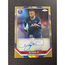 topps chrome ネイマール直筆サインカード