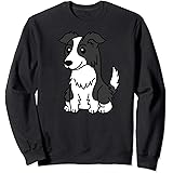 Amazon Co Jp イラストボーダー コリー犬 パーカー ペット用品