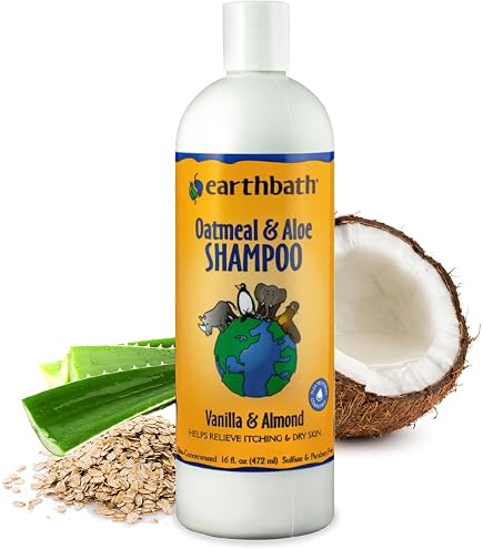 Dog Shampoo And Conditioner Oatmeal Dog Shampoo & Conditioner 17oz USA 5 In 1 Plant-Based Organic Sulfate Free Soap Free Tearless Moisturizer For Dandruff Allergies And Itchy Dry Sensitive Skin Puppy Grooming