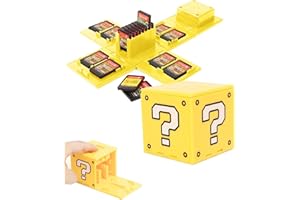 Nintendo Switch用ゲームケース スイッチゲームカードホルダー 16個のゲームストレージキューブ ポータブルゲームカードオーガナイザー Switch Lite用