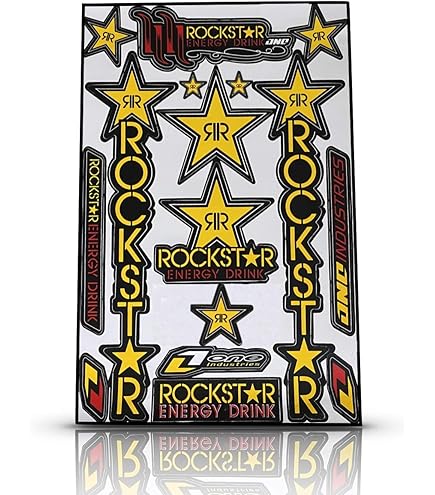 Amazon.co.jp: ノーブランド品 汎用 ロックスター Rockstar エナジー 