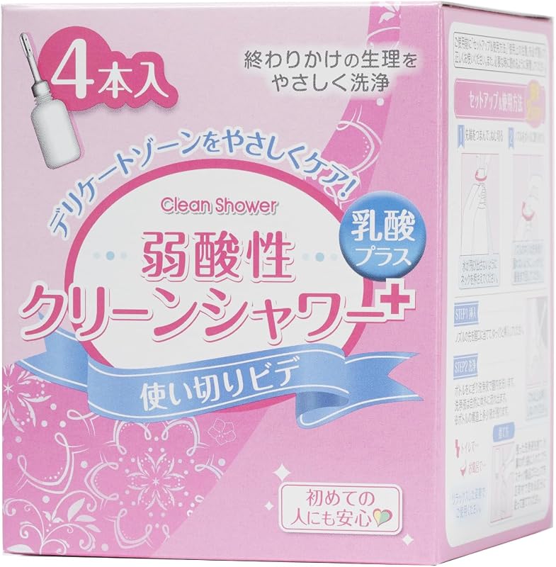 クリーンシャワー オカモト 弱酸性プラス 4P(120ml×4)