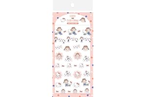 古川紙工 PEKO×サンリオキャラクターズ シール 透明シールシート ドットＡ QS348