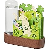 積水樹脂商事(Sekisuijushishoji) 自然気化式エコ加湿器 ウルオイ ウッディーウサギ ULW-RB-GR H15×W15×D5.5cm