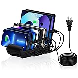 65W USB充電ステーション 8ポート 【Type-c *4 USB-A *4】スマホ充電スタンド「PD 30W+QC3.0急速充電」ChrisPow スマホ複数台同時充電 収納スタンド usbコンセント 卓上充電スタンド タイプＣ急速充電器 PSE認証済 スマホ卓上収納ボックス 整理整頓 Android iPhone iPad Kindle タブレット対応(ホワイト)