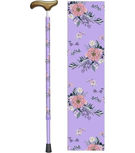 Amazon | 介援隊 伸縮和柄杖I CMS-11 紫 | 介援隊 | 一本杖