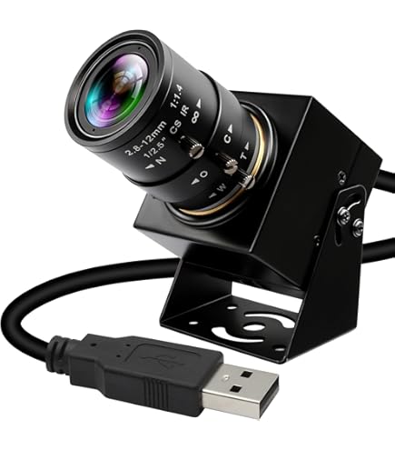 Amazon.co.jp: 90FPS グローバルシャッター USB カメラ ELPCAM 高速 5