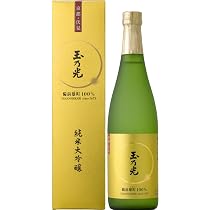 Amazon.co.jp: 山本本家 上撰 純米大吟醸「松の翠」 180ml [ 日本酒
