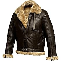 G141 XL シアリング ヴィンテージ レザージャケット ブラウン メンズ 牛革 G-1 ステンカラージャケット ボア付き メンズ ブラック