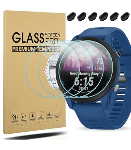 Lot De 2 Films Protecteurs HD Pour Garmin Forerunner 945 LTE - Anti-rayure (Allemagne)