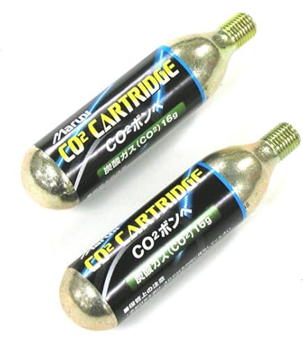 Amazon | ICO CO2 10個 16g ネジ付き CO2カートリッジ CO2 バイク