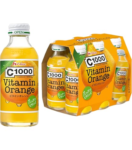 Amazon.co.jp: ハウス C1000 ビタミンレモン 140ml×6本 ウェルネス