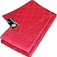 [浴衣帯] 小袋帯 両面帯 長尺 菱×桜 赤/レッド リバーシブル帯 ロングサイズ 半巾帯