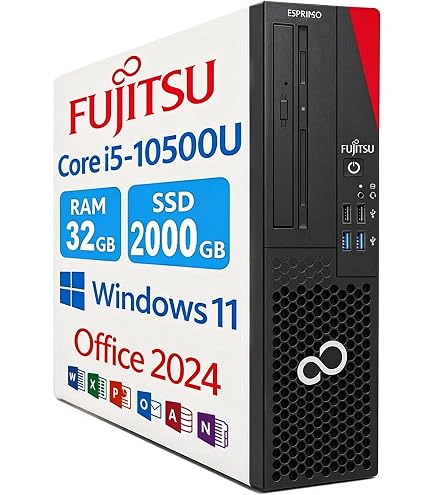 Amazon.co.jp: 【整備済み品】 富士通 Fujitsu Esprimo D7011/H