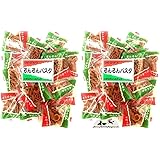 るんるんパスタ ＜塩味・イタリアンスナック＞95g×2袋 おつまみ スナック 7RabbitRiograndeオリジナルステッカー付 【商標登録番号 第6667215】 (A.2袋)
